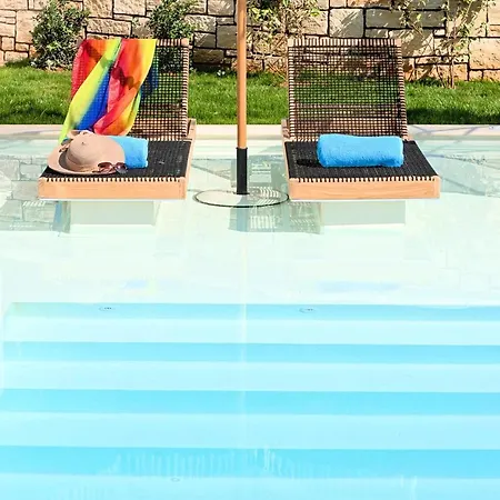 Blue Heated Pool *