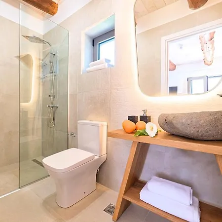 Blue Heated Pool Villa Georgioupoli